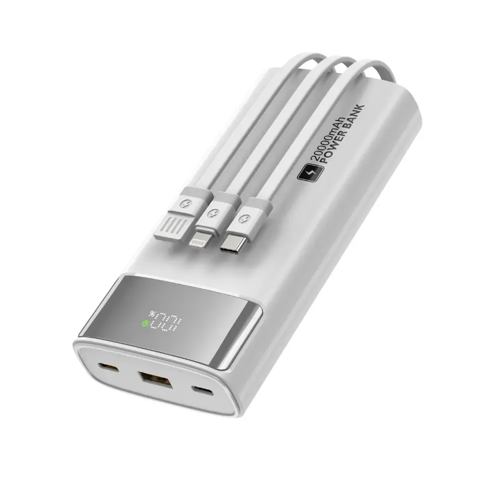 [SG1003WT] Shaza Powerbank 20000 mAh 22.5W Portable Powerbank – Weiss.webp