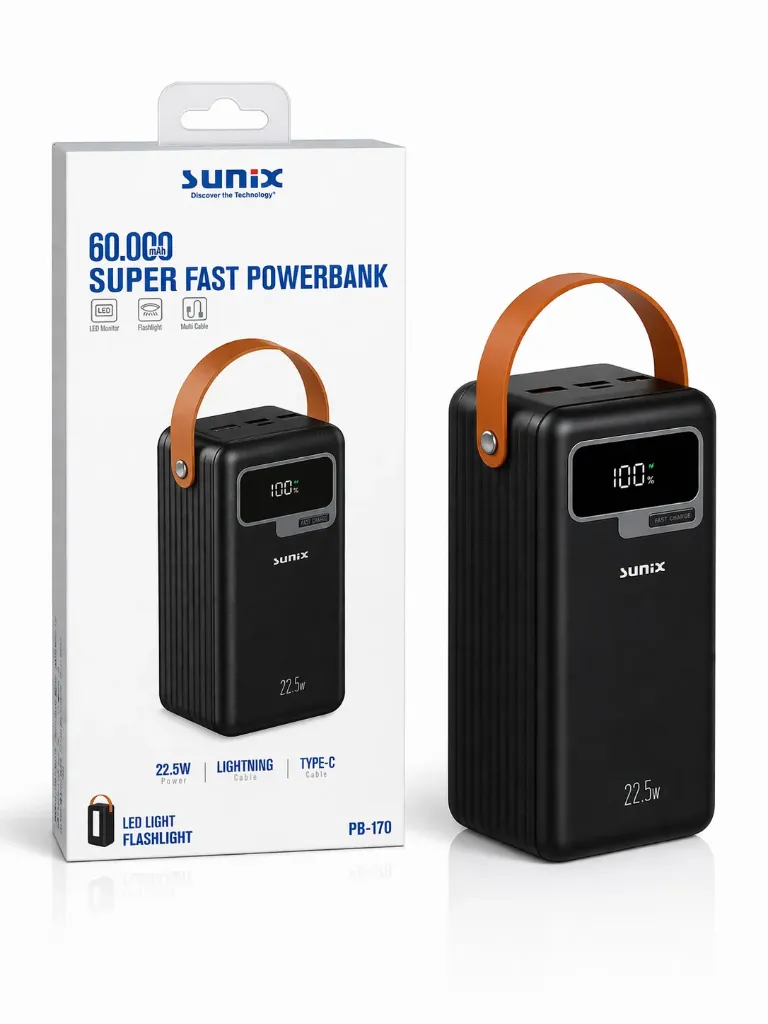 SUNIX PB170 60.000 MAH POWERBANK