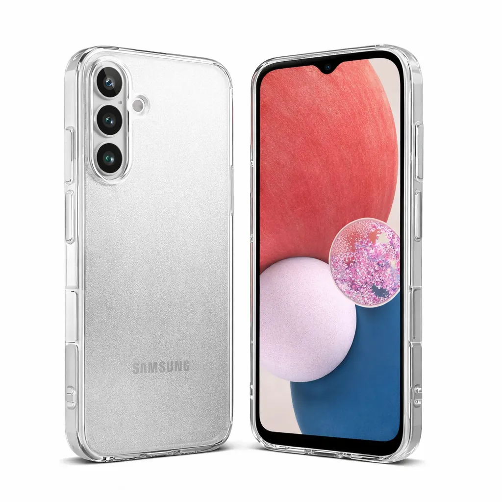 SUNIX Transparente Schutzhülle für Samsung Galaxy A14 4G – Transparent – Stoßfest