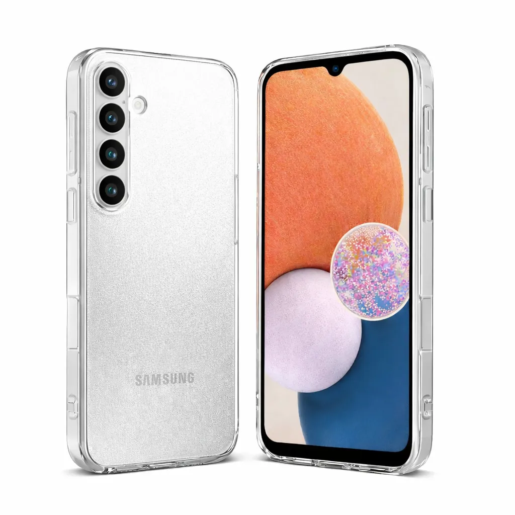 SUNIX Transparente Schutzhülle für Samsung Galaxy A34 5G – Transparent – Stoßfest