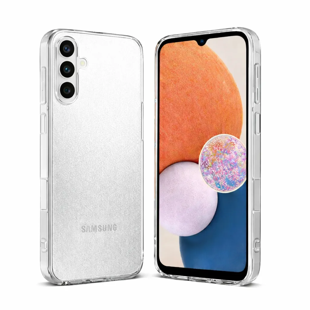 SUNIX Transparente Schutzhülle für Samsung Galaxy A17 4G/5G – Transparent – Stoßfest