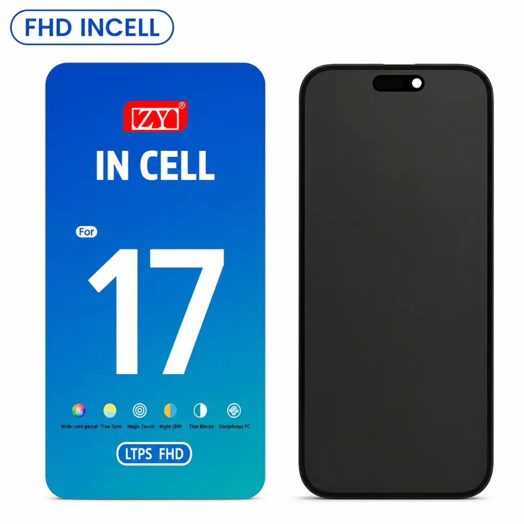 ZY Incell Display für iPhone 17 – FHD LCD Bildschirm Ersatzdisplay Touchscreen