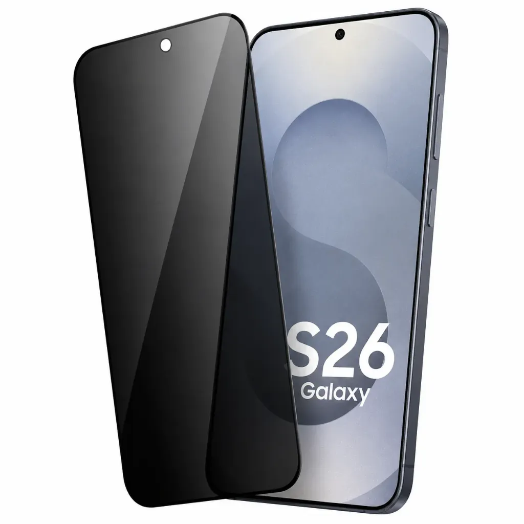 SUNIX 6D Datenschutz Panzerfolie Samsung S26 Full Cover Fingerabdruck