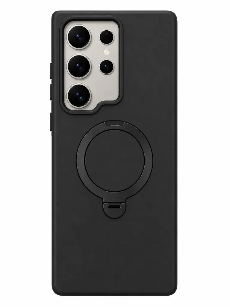 SUNIX SAMSUNG S26 Schwarz MagSafe Handyhülle Schutzcase Cover TPU Case