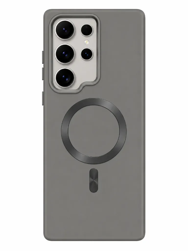 SUNIX SAMSUNG S24 ULTRA Grau Nova MagSafe Handyhülle Schutzcase Cover