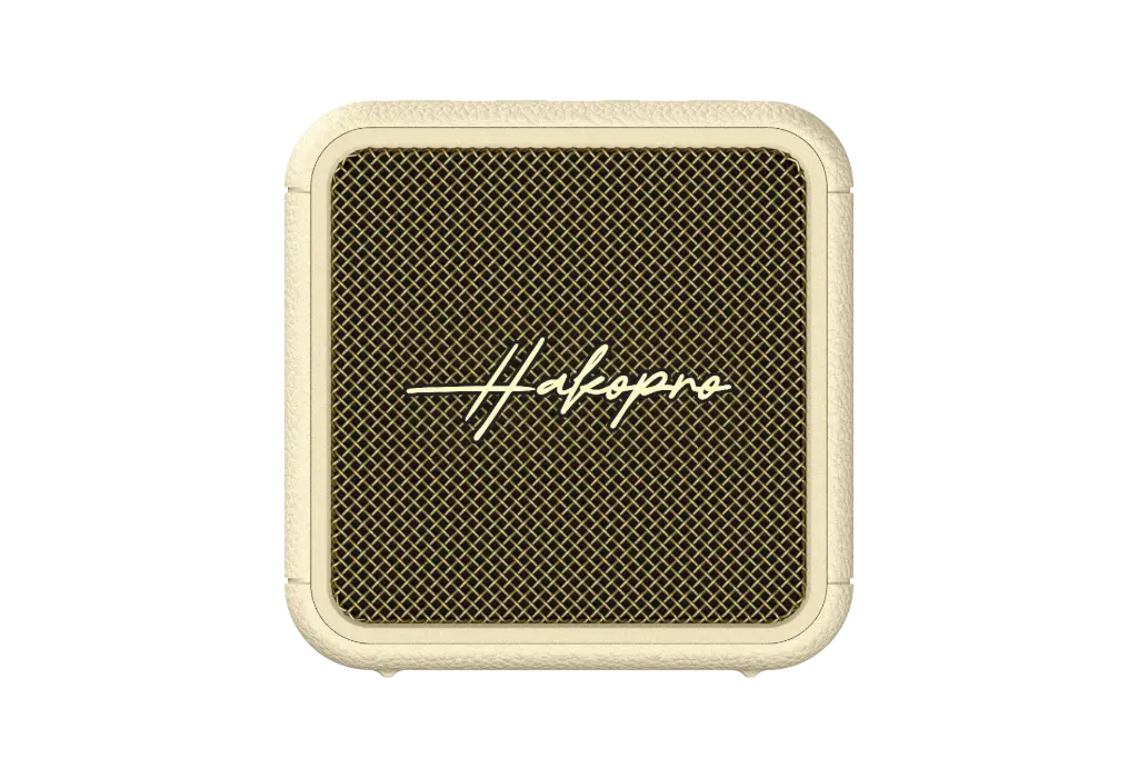 HakoPro H710 Mini Bass Bluetooth Lautsprecher 15W 1800mAh Wireless Speaker Beige