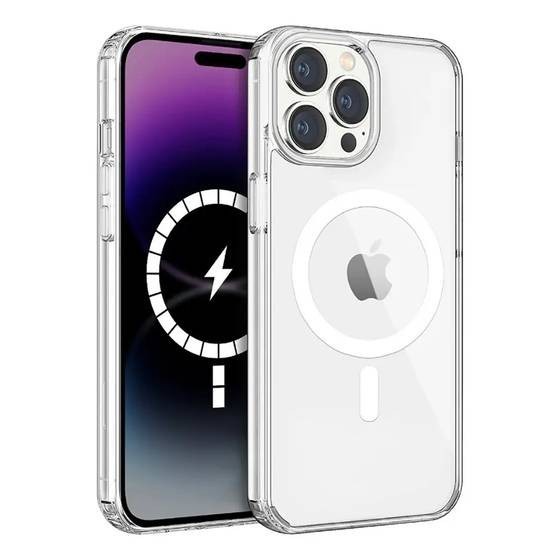 SUNIX Hülle für iPhone 18 Pro Max PC MagSafe Schutzhülle Handy Case