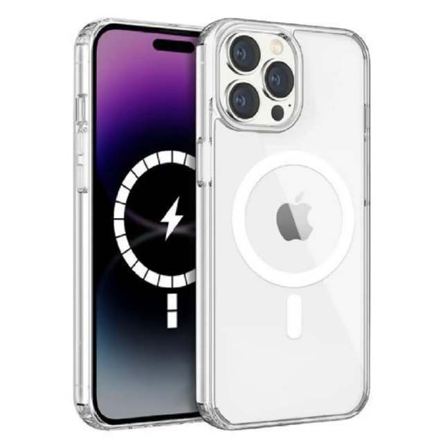 SUNIX MagSafe Hülle für iPhone 18 Pro Max Transparent Schutzcase