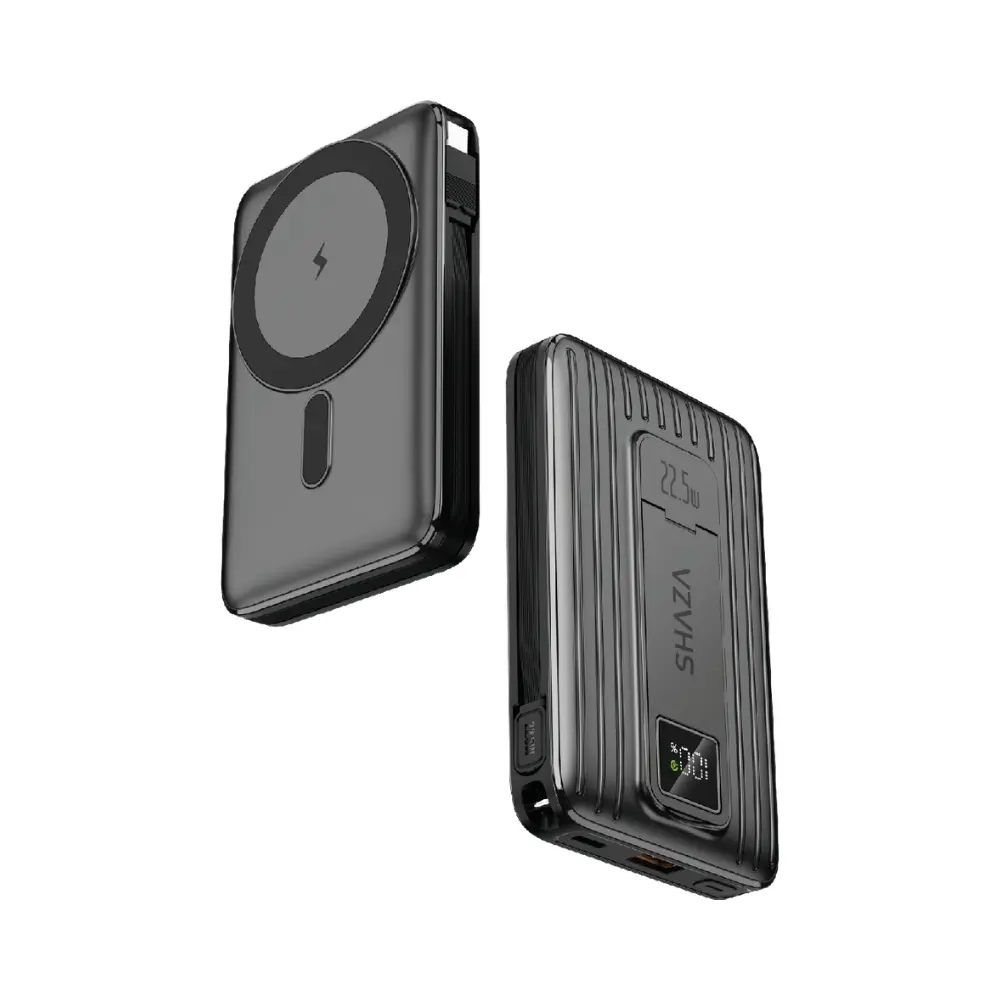 SUNIX MagPower 10000 mAh 22.5W MagSafe Compatible Powerbank Anthrazit