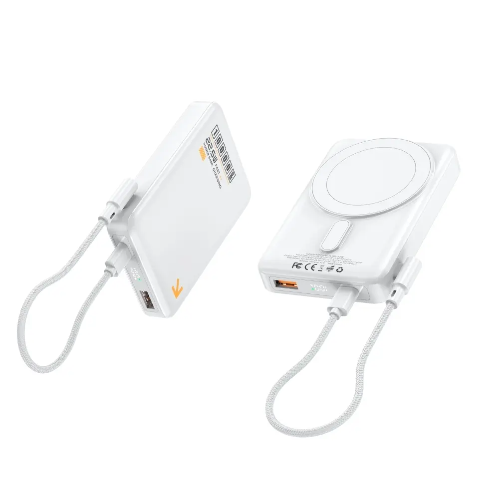 SUNIX PB10 MagSafe Powerbank 10.000 mAh Weiss