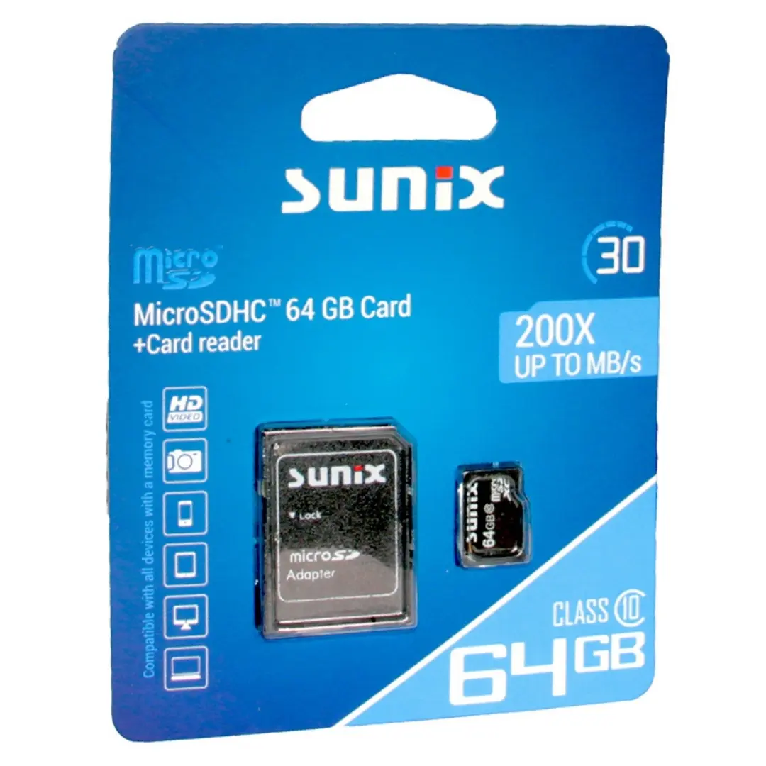64 GB MICRO SD CARD