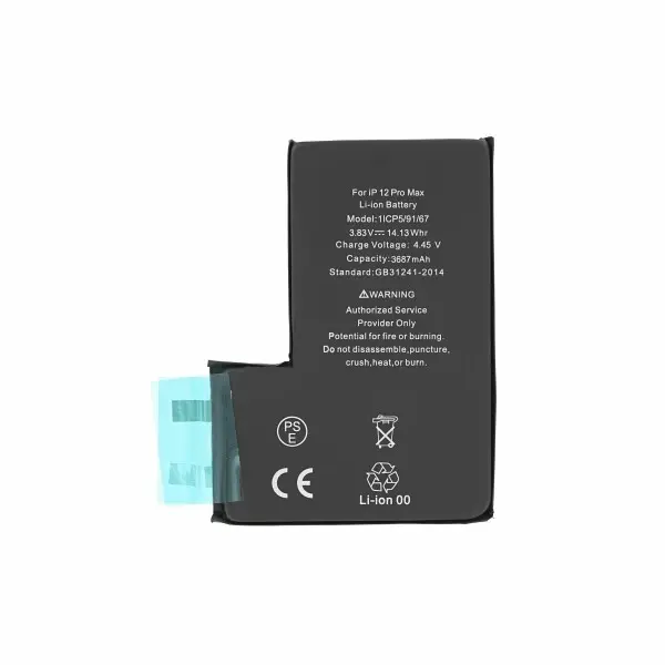BATTERY FOR IPH 12 PROMAX (without Flex cable)