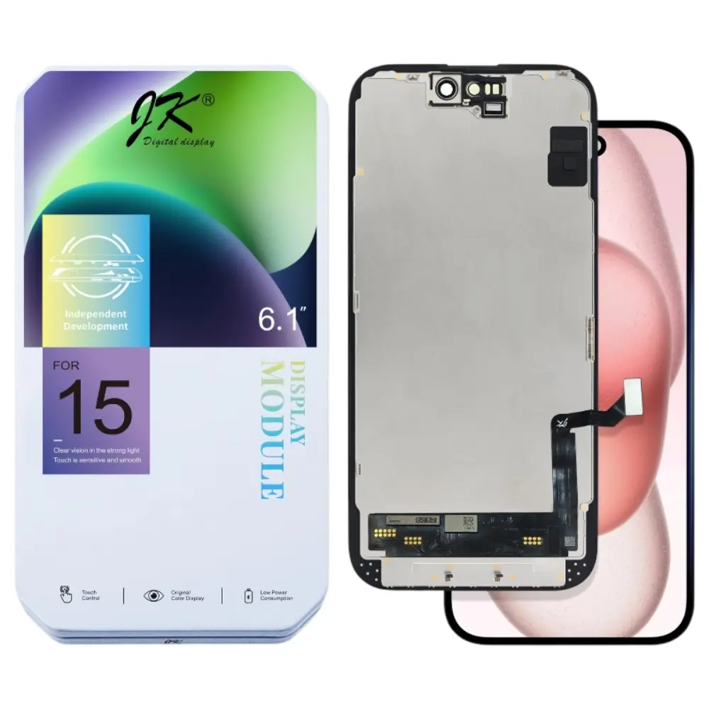 JK PREMIUM IN-CELL DISPLAY FOR IPHONE 15 (FHD)