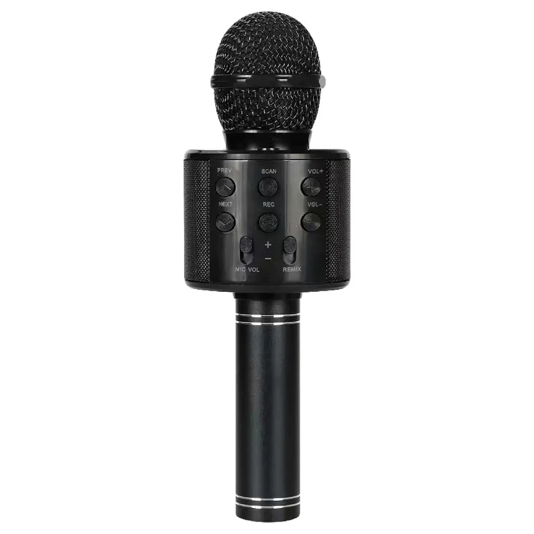 Sunix MCF-10 Bluetooth Mikrofon Karaoke Kabellos Lautsprecher Schwarz