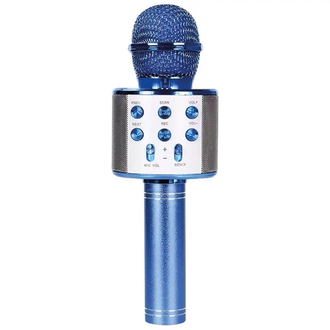 Sunix MCF-10 Bluetooth Mikrofon Karaoke Kabellos Lautsprecher Blau