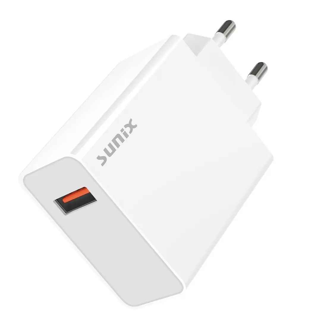 USB Ladegerät 120W Schnellladegerät Adapter Fast Charger Netzteil Weiß