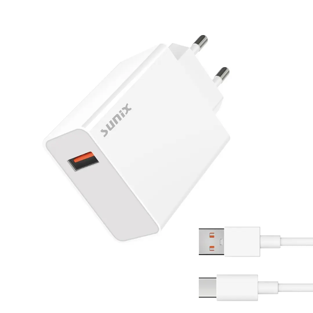 Sunix S67 67W USB C Schnellladegerät Fast Charger Netzteil + USB C Kabel