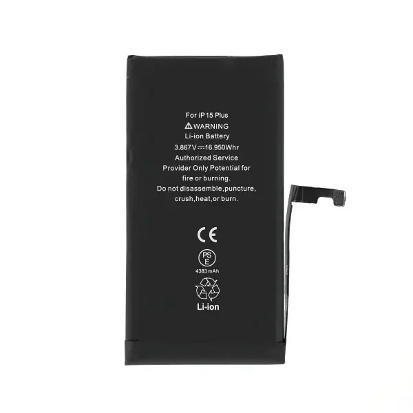 SUNIX PREMIUM BATTERY FOR IPH 15 PLUS (4650 mAh)