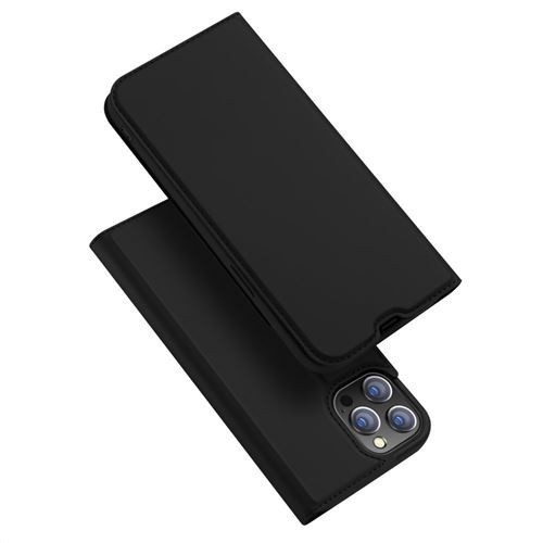 Dux Ducis Skin Pro Holster Flip Cover für iPhone 13 Pro Max schwarz
